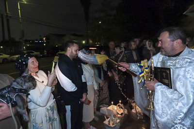 Easter Matins. Paschal Procession followed by Paschal Matins and Blessing of Baskets