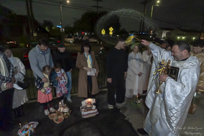Easter Matins. Paschal Procession followed by Paschal Matins and Blessing of Baskets