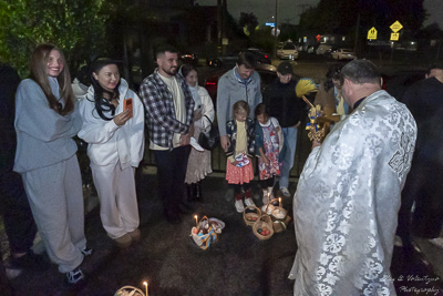 Easter Matins. Paschal Procession followed by Paschal Matins and Blessing of Baskets