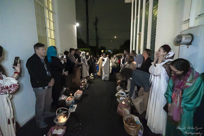 Easter Matins. Paschal Procession followed by Paschal Matins and Blessing of Baskets