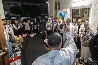 Easter Matins. Paschal Procession followed by Paschal Matins and Blessing of Baskets