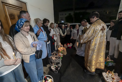 Easter Matins. Paschal Procession followed by Paschal Matins and Blessing of Baskets