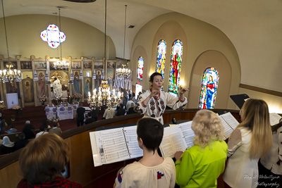 The Bright Resurrection of Christ. Blessing of Baskets.