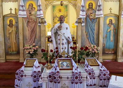 The Bright Resurrection of Christ. Blessing of Baskets.