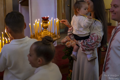 The Bright Resurrection of Christ. Blessing of Baskets.