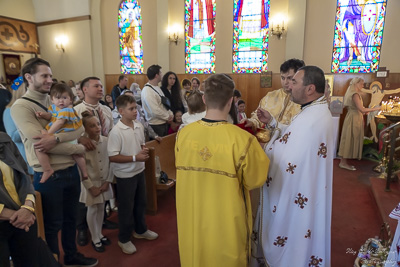 The Bright Resurrection of Christ. Blessing of Baskets.