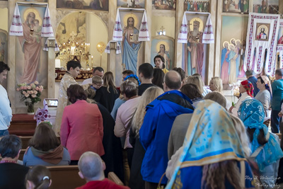 The Bright Resurrection of Christ. Blessing of Baskets.