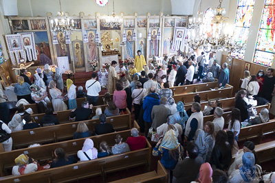 The Bright Resurrection of Christ. Blessing of Baskets.