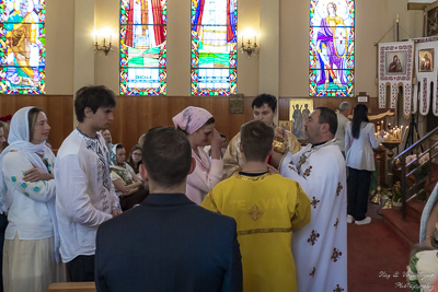 The Bright Resurrection of Christ. Blessing of Baskets.