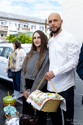 The Bright Resurrection of Christ. Blessing of Baskets.