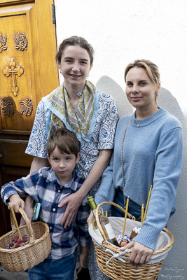 The Bright Resurrection of Christ. Blessing of Baskets.