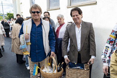 The Bright Resurrection of Christ. Blessing of Baskets.