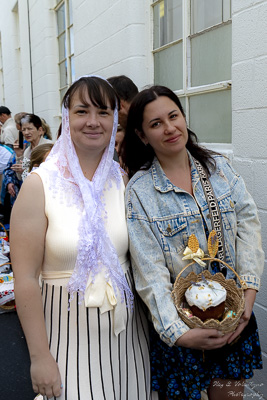The Bright Resurrection of Christ. Blessing of Baskets.