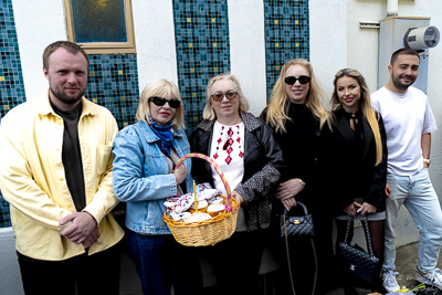 The Bright Resurrection of Christ. Blessing of Baskets.