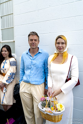 The Bright Resurrection of Christ. Blessing of Baskets.