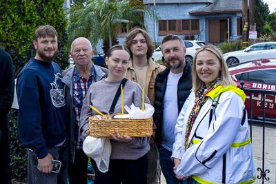 The Bright Resurrection of Christ. Blessing of Baskets.