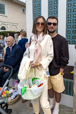 The Bright Resurrection of Christ. Blessing of Baskets.