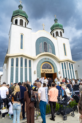 The Bright Resurrection of Christ. Blessing of Baskets.