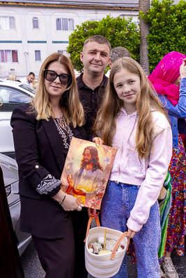 The Bright Resurrection of Christ. Blessing of Baskets.