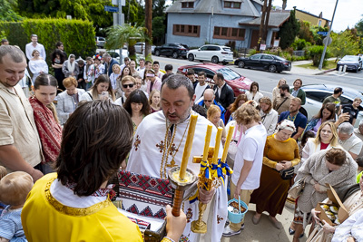 The Bright Resurrection of Christ. Blessing of Baskets.