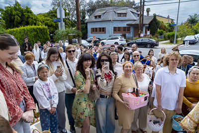 The Bright Resurrection of Christ. Blessing of Baskets.