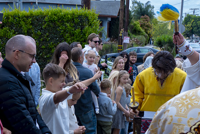 The Bright Resurrection of Christ. Blessing of Baskets.