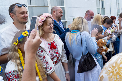 The Bright Resurrection of Christ. Blessing of Baskets.