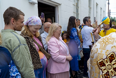 The Bright Resurrection of Christ. Blessing of Baskets.