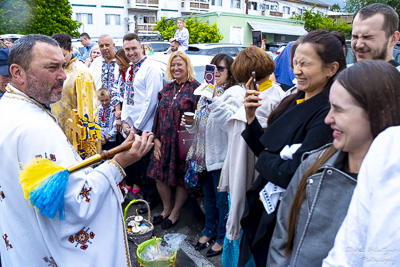 The Bright Resurrection of Christ. Blessing of Baskets.