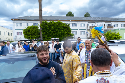 The Bright Resurrection of Christ. Blessing of Baskets.