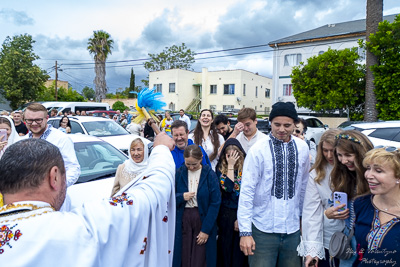 The Bright Resurrection of Christ. Blessing of Baskets.