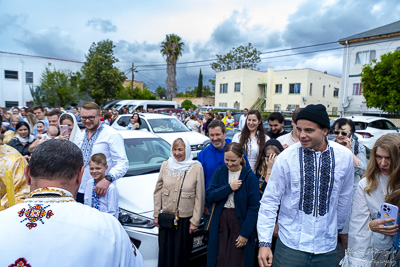 The Bright Resurrection of Christ. Blessing of Baskets.