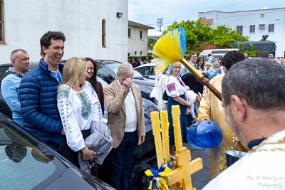 The Bright Resurrection of Christ. Blessing of Baskets.