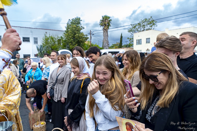 The Bright Resurrection of Christ. Blessing of Baskets.