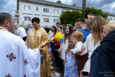 The Bright Resurrection of Christ. Blessing of Baskets.