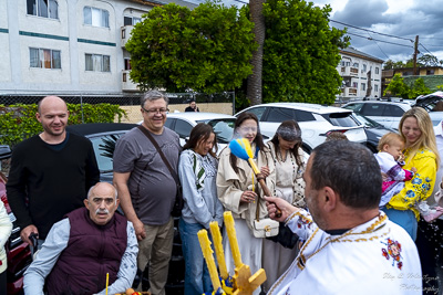 The Bright Resurrection of Christ. Blessing of Baskets.
