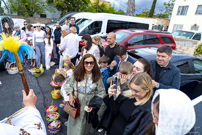 The Bright Resurrection of Christ. Blessing of Baskets.