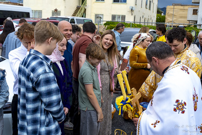The Bright Resurrection of Christ. Blessing of Baskets.
