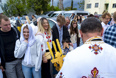 The Bright Resurrection of Christ. Blessing of Baskets.