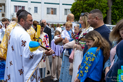 The Bright Resurrection of Christ. Blessing of Baskets.