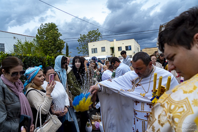 The Bright Resurrection of Christ. Blessing of Baskets.