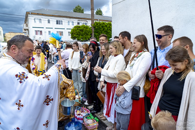 The Bright Resurrection of Christ. Blessing of Baskets.