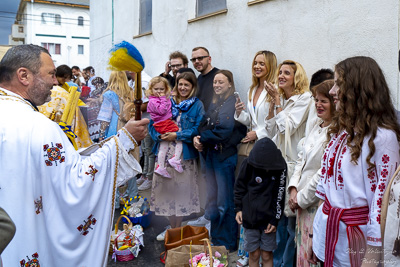 The Bright Resurrection of Christ. Blessing of Baskets.