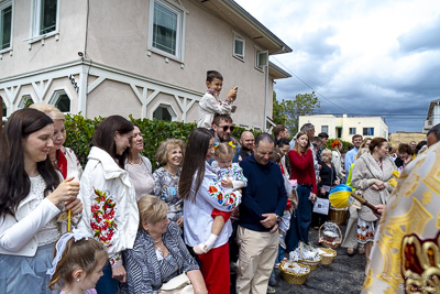 The Bright Resurrection of Christ. Blessing of Baskets.