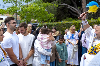 The Bright Resurrection of Christ. Blessing of Baskets.