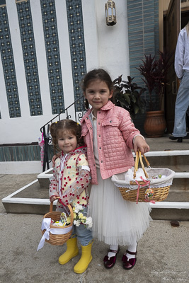 The Bright Resurrection of Christ. Blessing of Baskets.