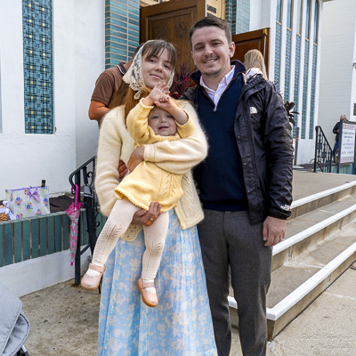 The Bright Resurrection of Christ. Blessing of Baskets.