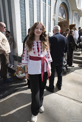 The Bright Resurrection of Christ. Blessing of Baskets.