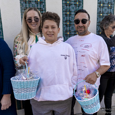 The Bright Resurrection of Christ. Blessing of Baskets.