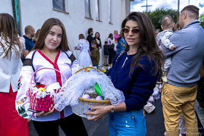The Bright Resurrection of Christ. Blessing of Baskets.